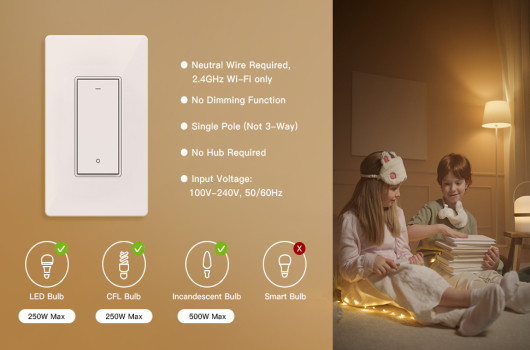 Push Switches with wireless